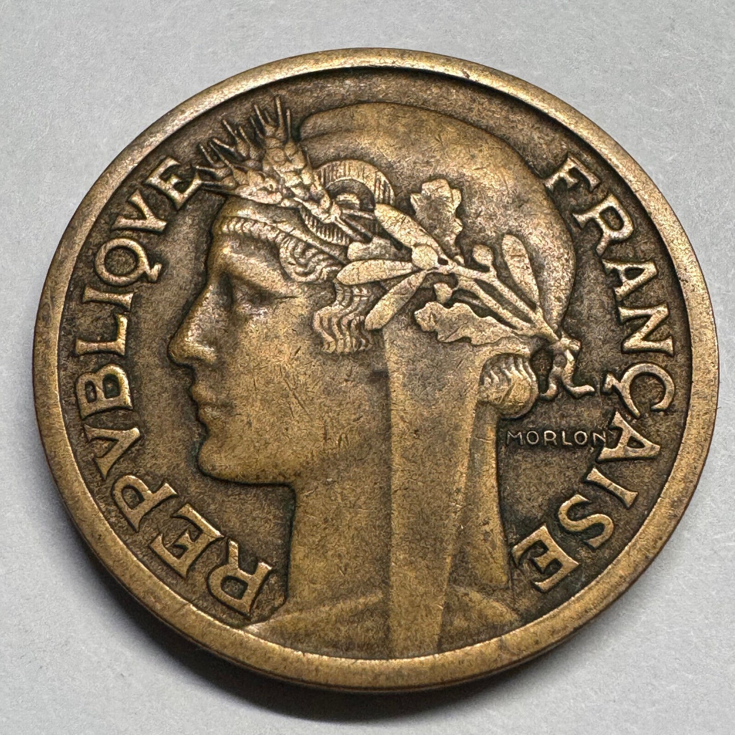 1938 France 2 Francs - Beautiful Coin - #A-052