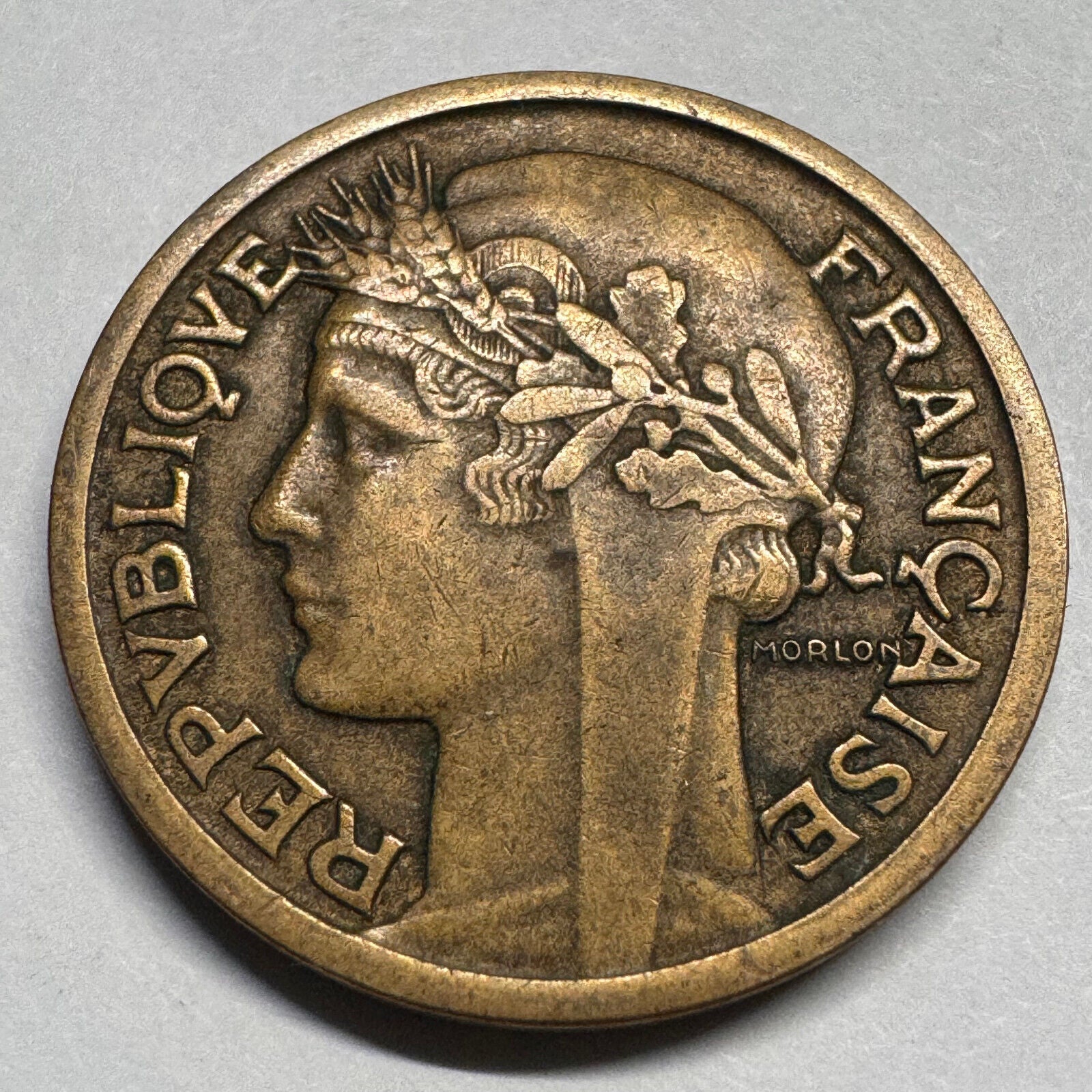 1938 France 2 Francs - Beautiful Coin - #A-052