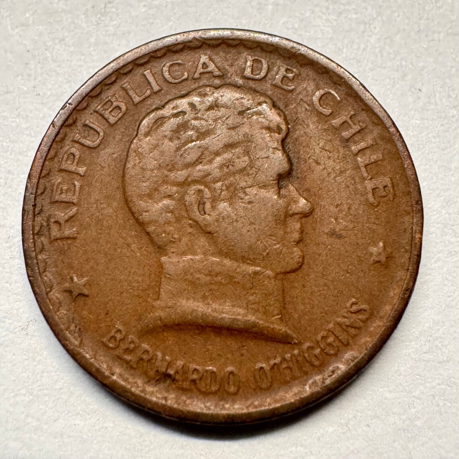 1943 Chile 20 Centavos - Beautiful Coin - #A-036