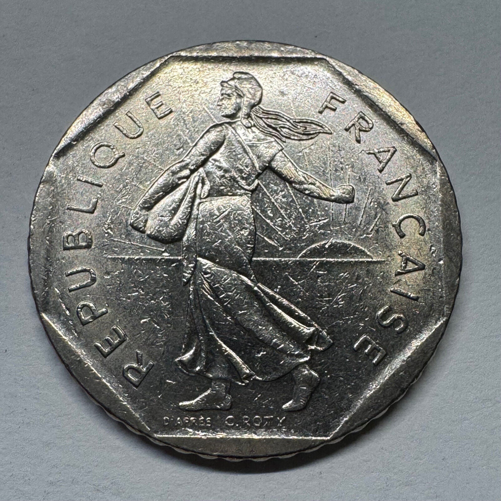 1982 France 2 Francs - Beautiful Coin - #B-057