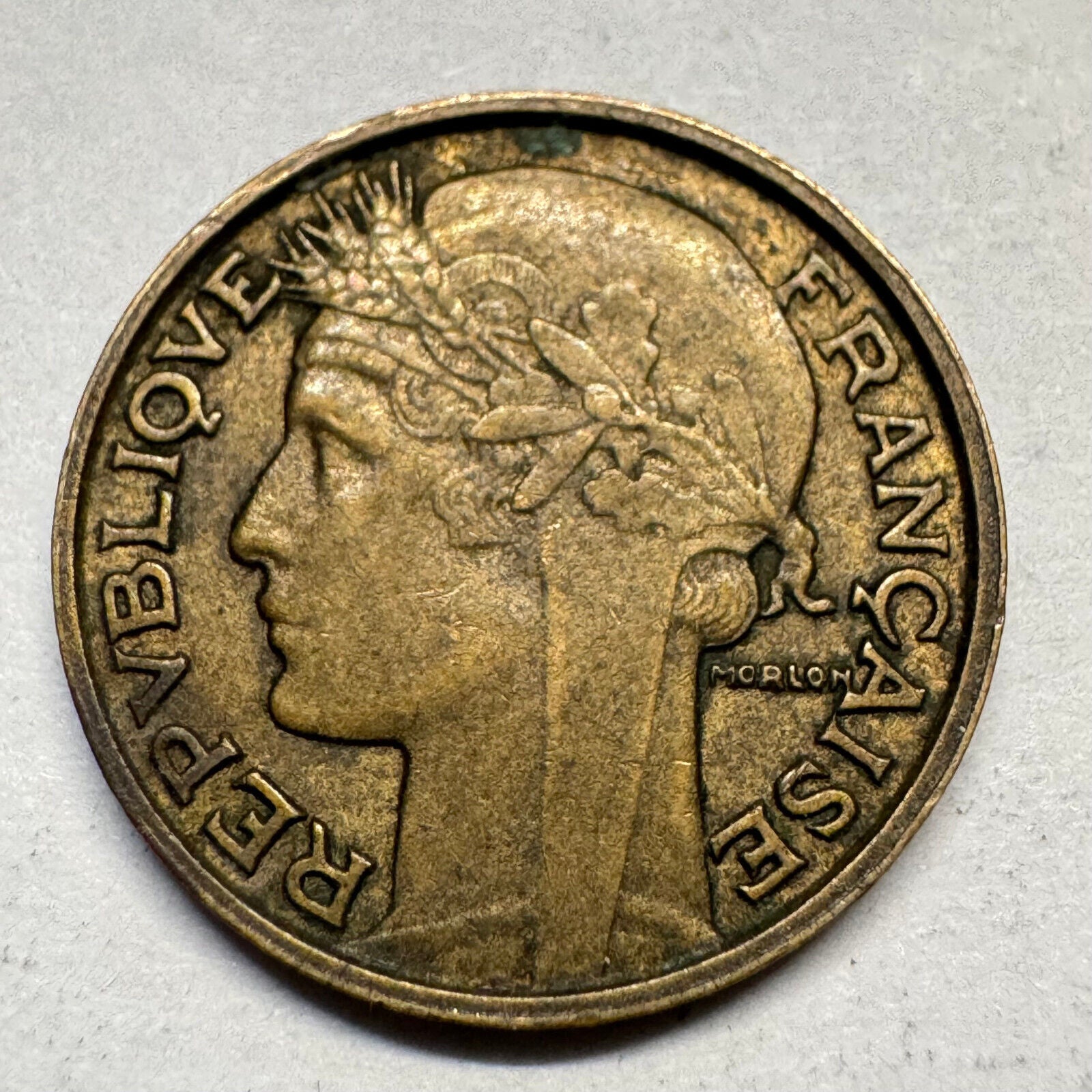 1932 France 50 Centimes - Beautiful Coin - #A-076