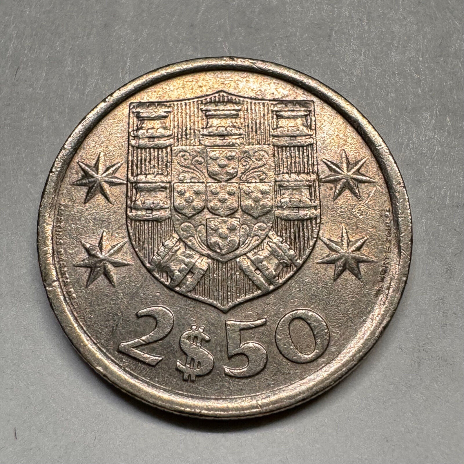 1978 Portugal 2.50 Escudos - Beautiful Coin - #A-016