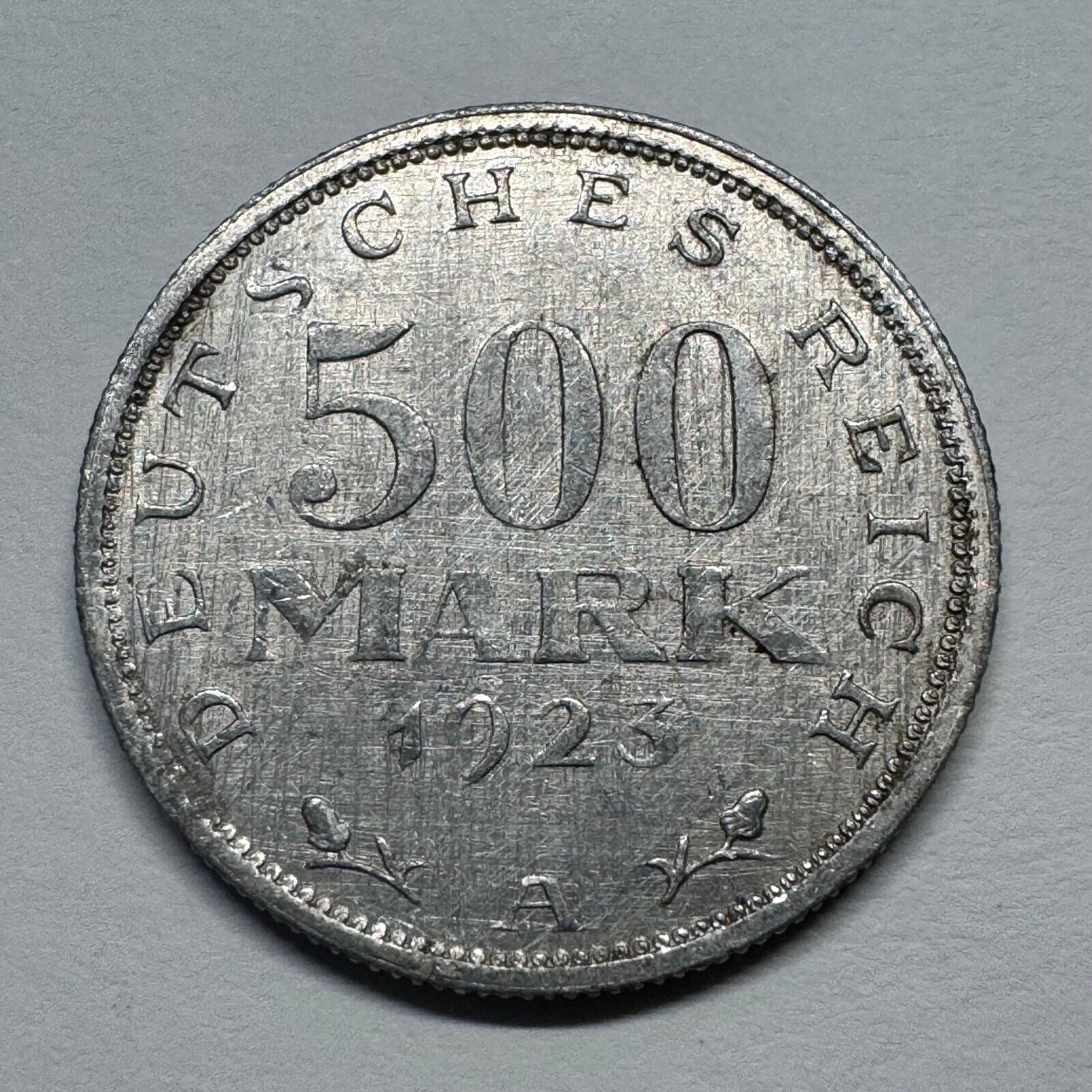 1923 Germany 500 Mark - Beautiful Coin - #B-042