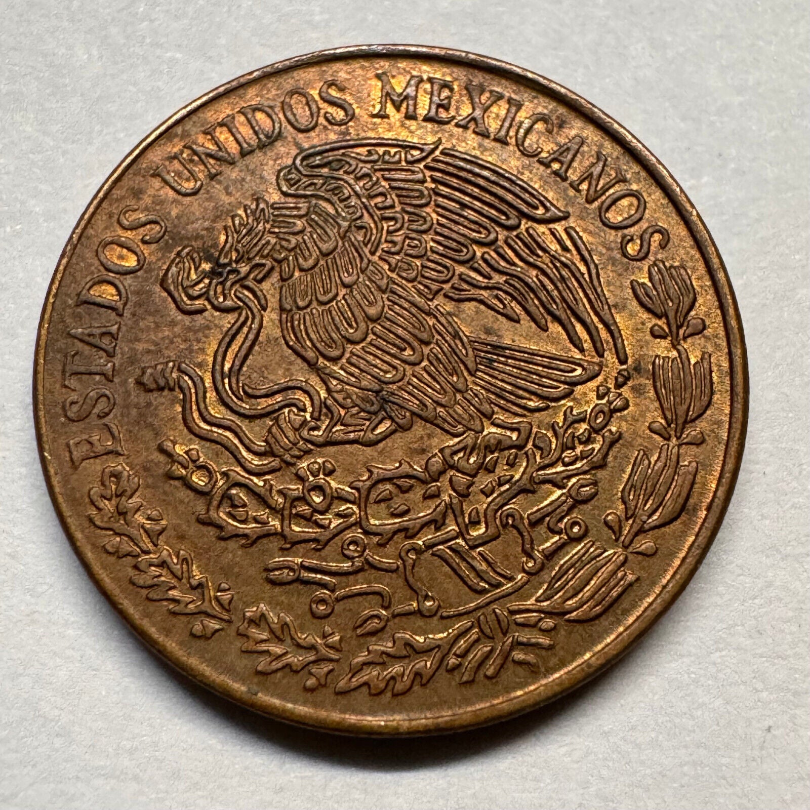 1975 Mexico 5 Centavos - Beautiful Coin - #A-040