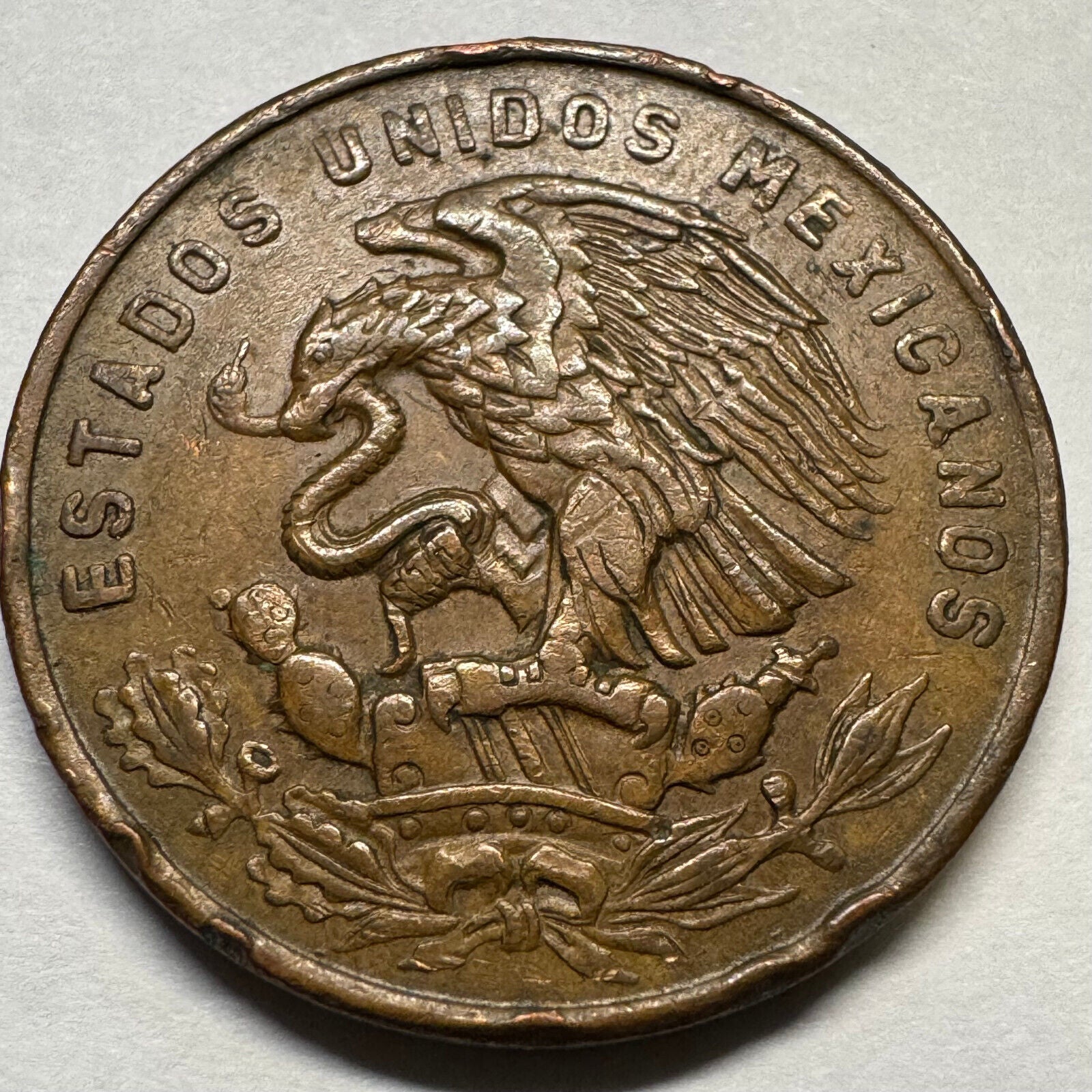 1967 Mexico 20 Centavos - Beautiful Coin - #A-076