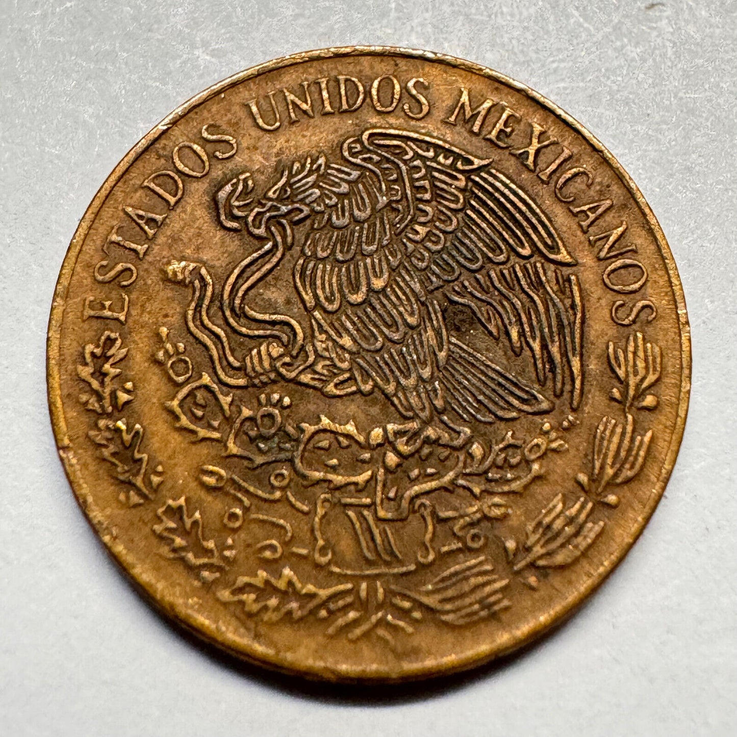 1975 Mexico 5 Centavos - Beautiful Coin - #A-043