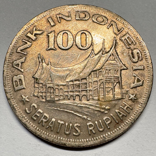 1998 Indonesia 100 Rupiah - Beautiful Coin - #A-020