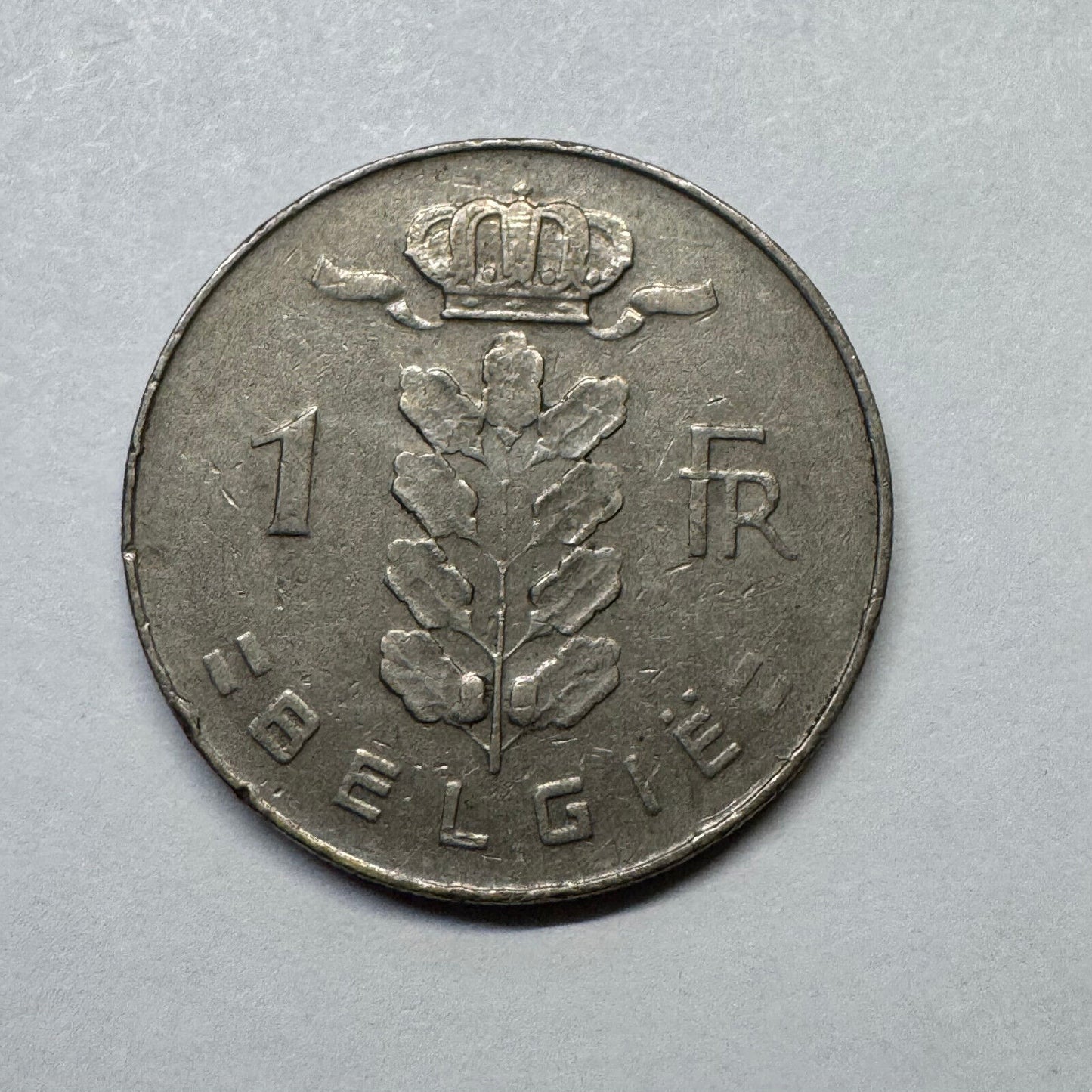 1970 Belgium 1 Franc - Beautiful Coin - #B-025