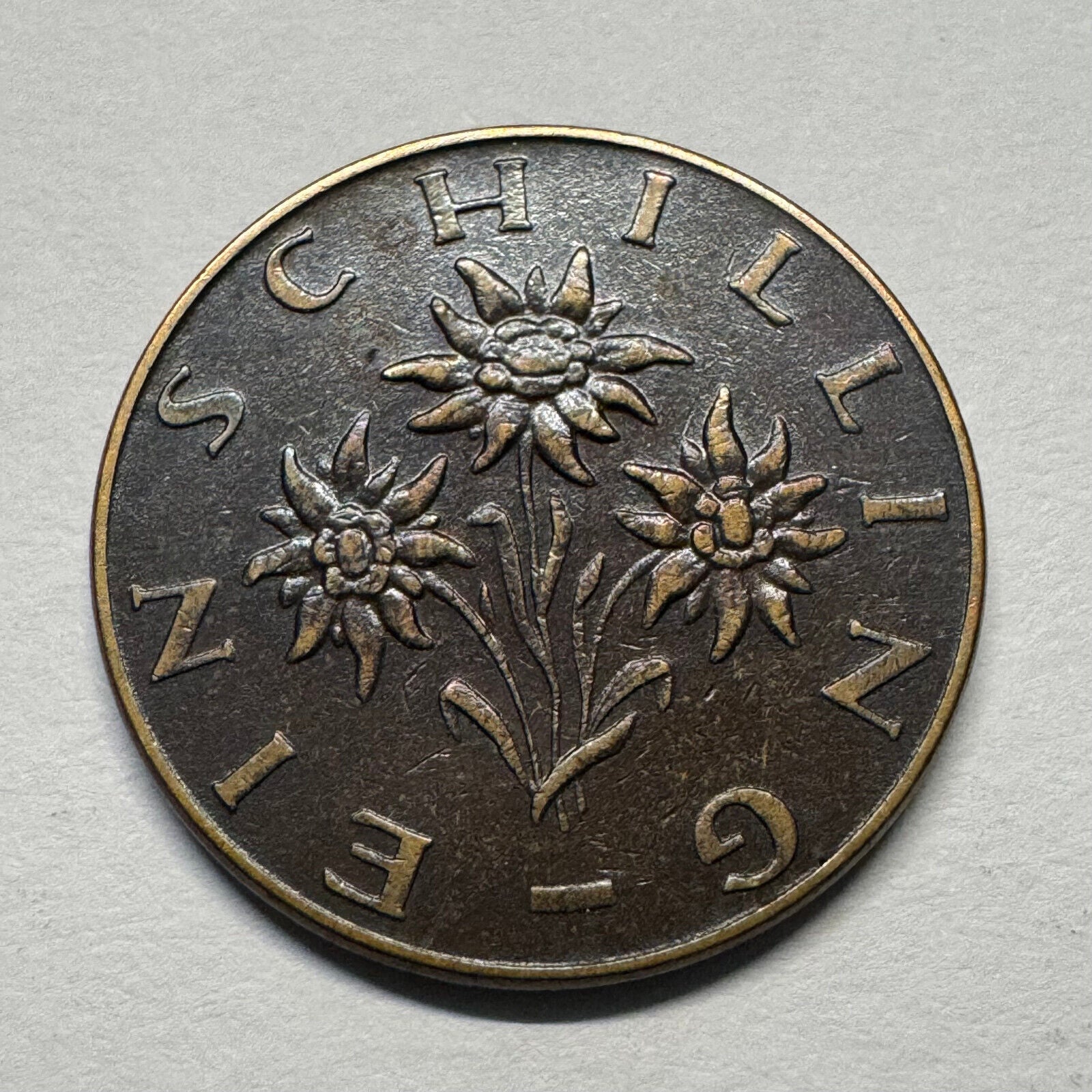 1970 Austria 1 Schilling - Beautiful Coin - #B-040