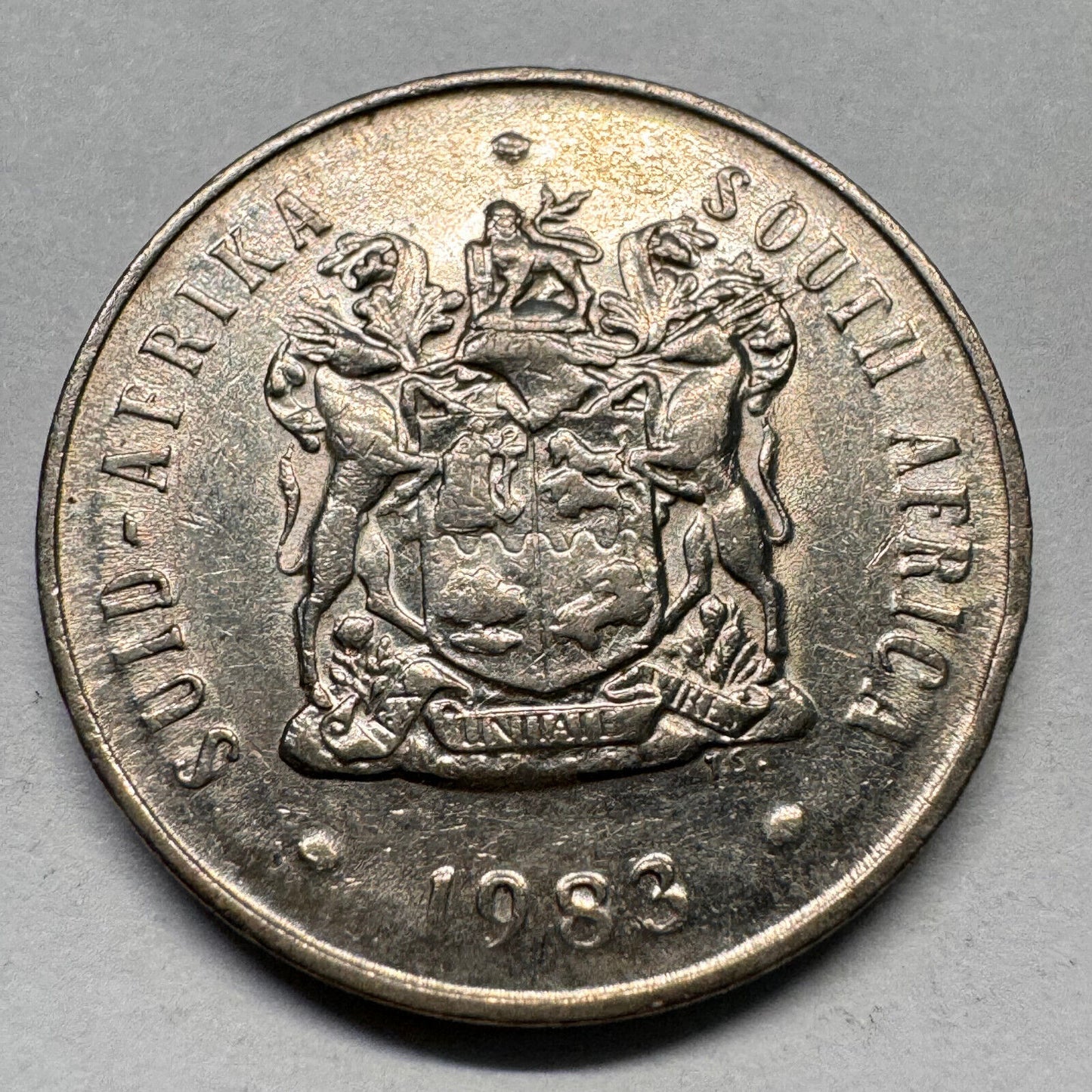 1983 South Africa 20 Cents - Beautiful Coin - #A-032