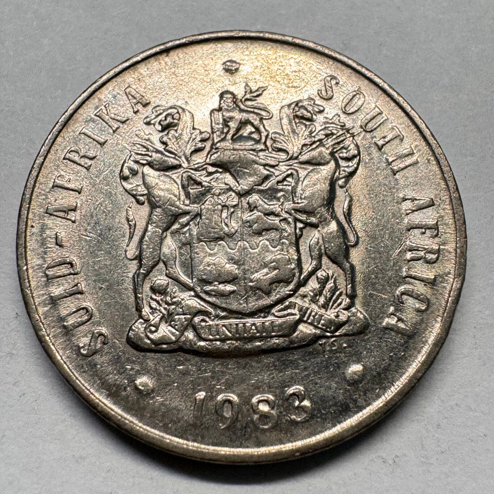 1983 South Africa 20 Cents - Beautiful Coin - #A-032