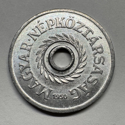 1950 Hungary 2 Filler - Beautiful Coin - #B-055