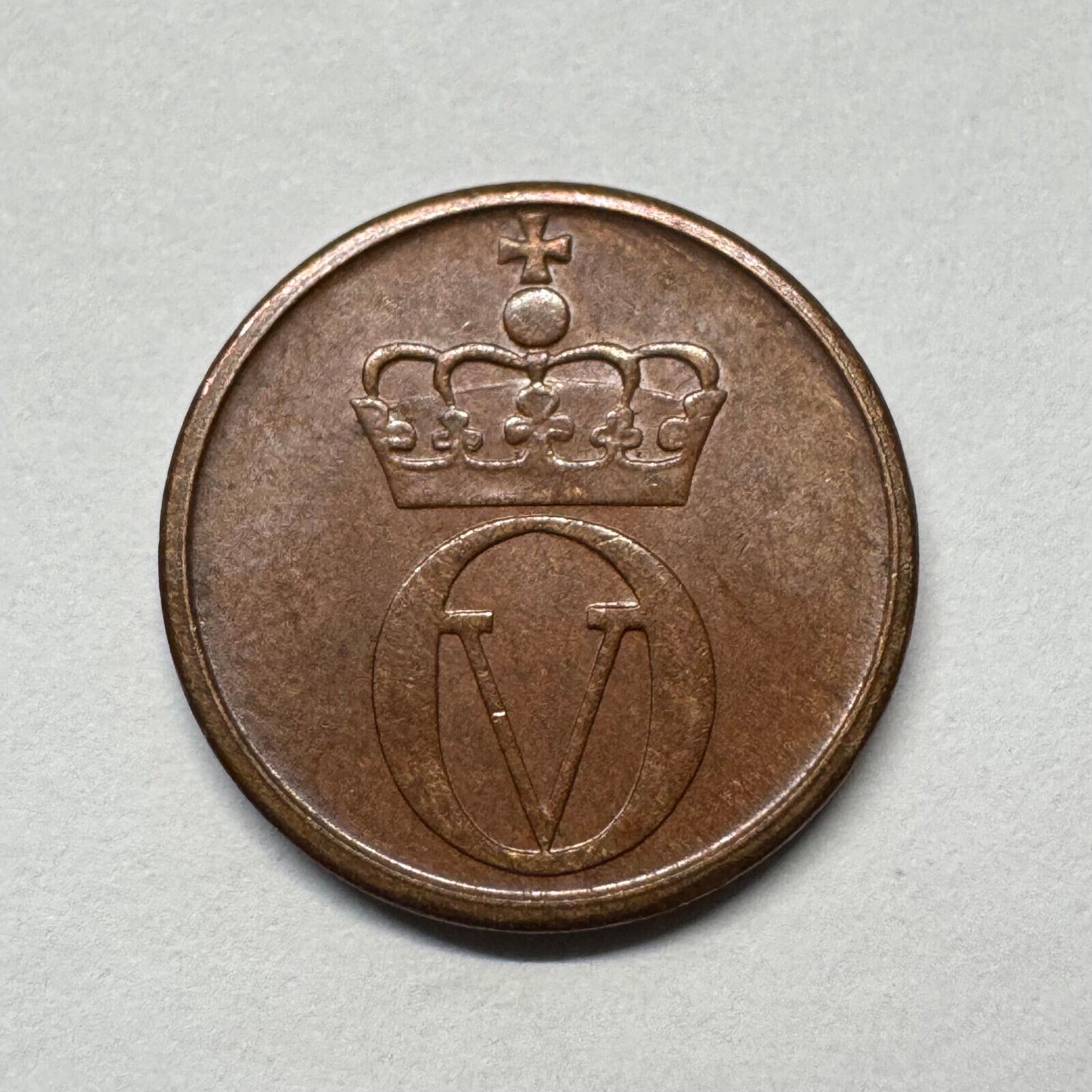 1971 Norway 1 Ore - Beautiful Coin - #B-056