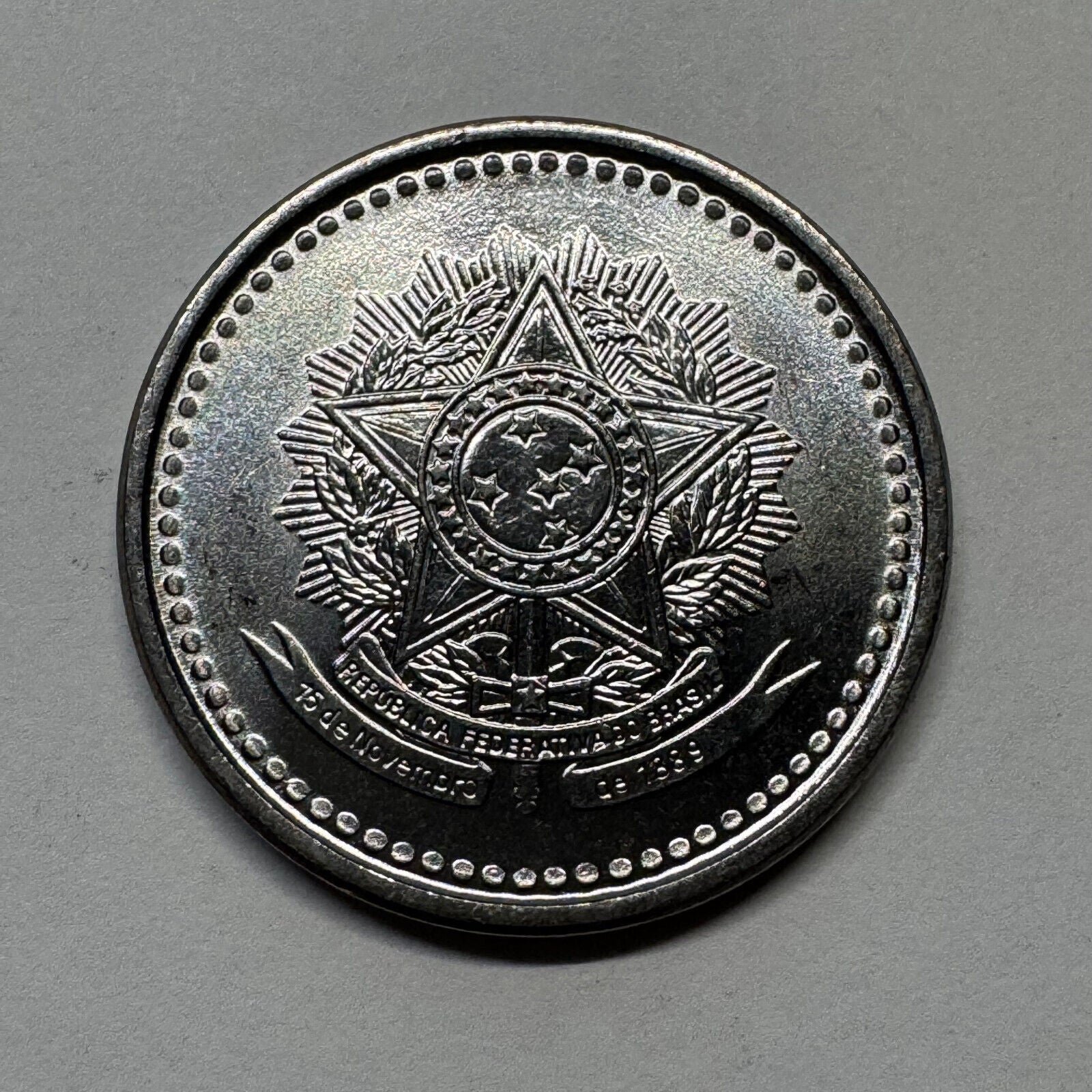 1986 Brazil 50 Centavos - Beautiful Coin - #B-038