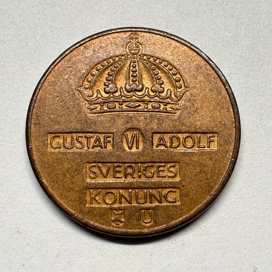 1970 Sweden 1 Ore - Beautiful Coin - #B-048