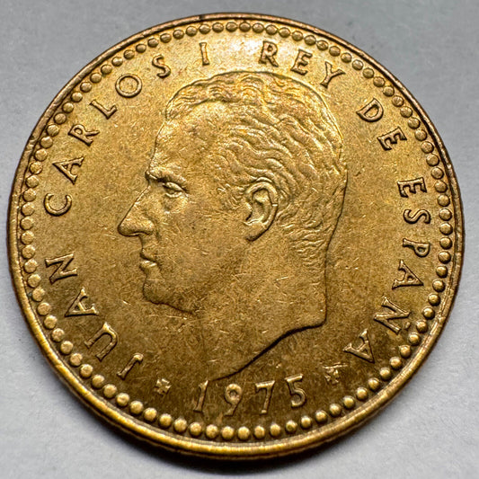 1979 Spain 1 Peseta- Beautiful Coin - #A-032