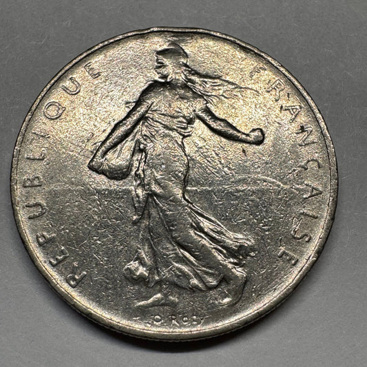 1969 France 1 Franc - Beautiful Coin - #A-096