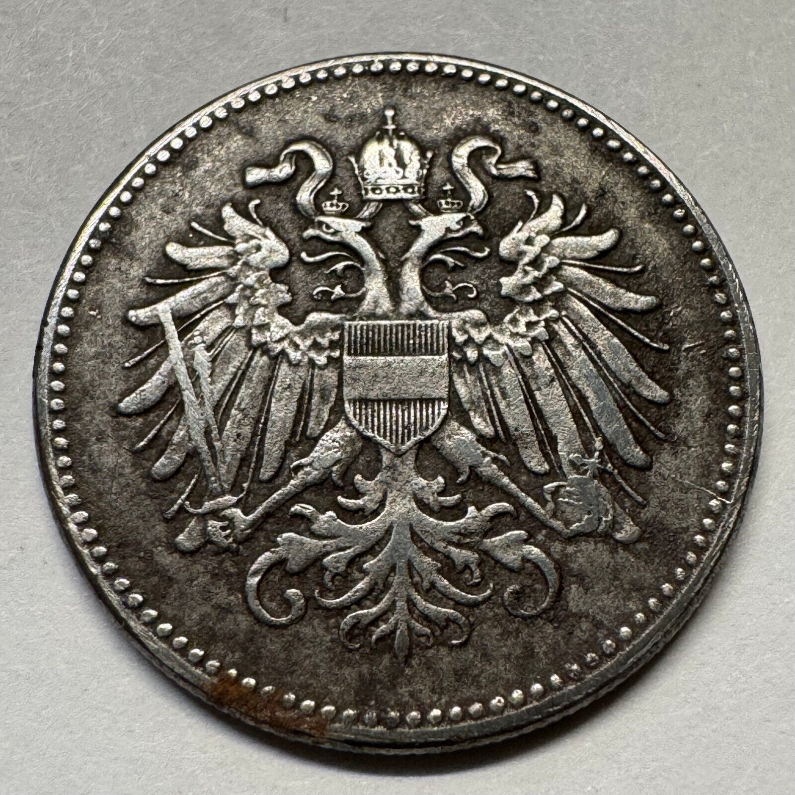 1917 Austria 20 Heller - Beautiful Coin - #A-092