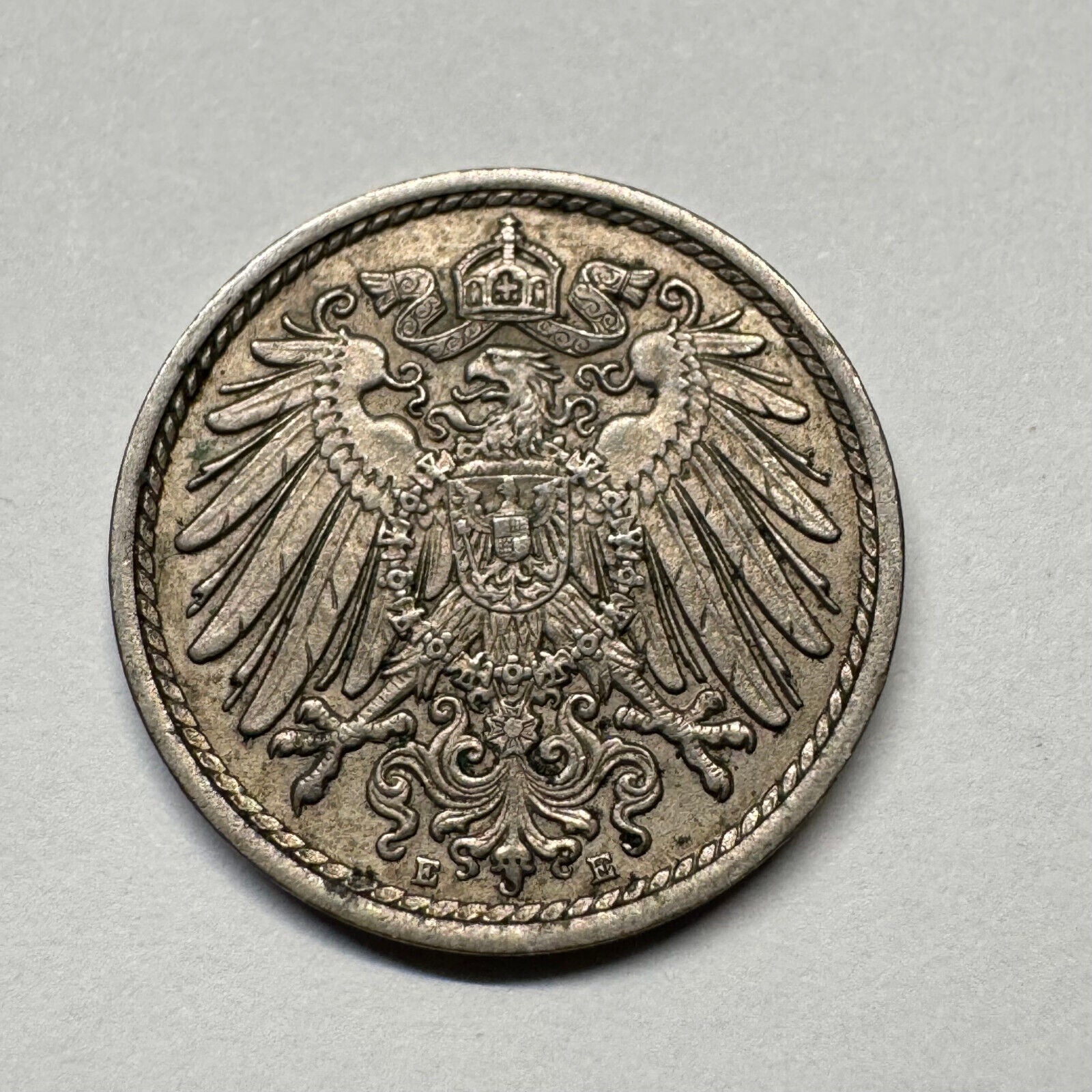 1913 Germany 5 Pfennig - Beautiful Coin - #B-051