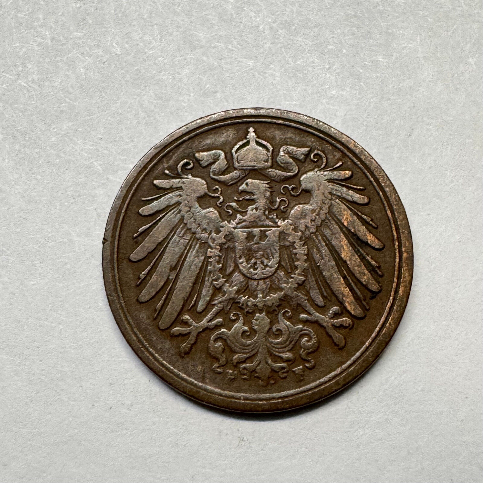 1911 Germany 1 Pfennig - Beautiful Coin - #B-009