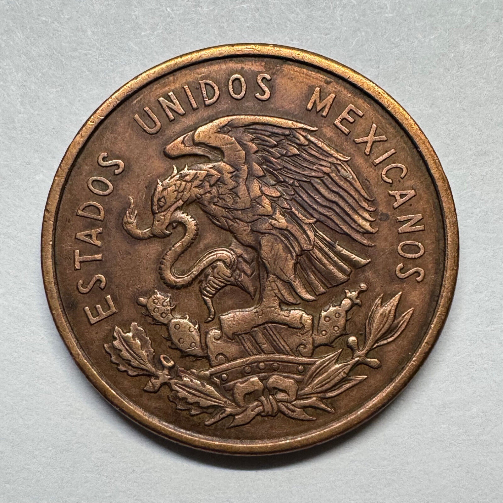 1957 Mexico 10 Centavos - Beautiful Coin - #B-017