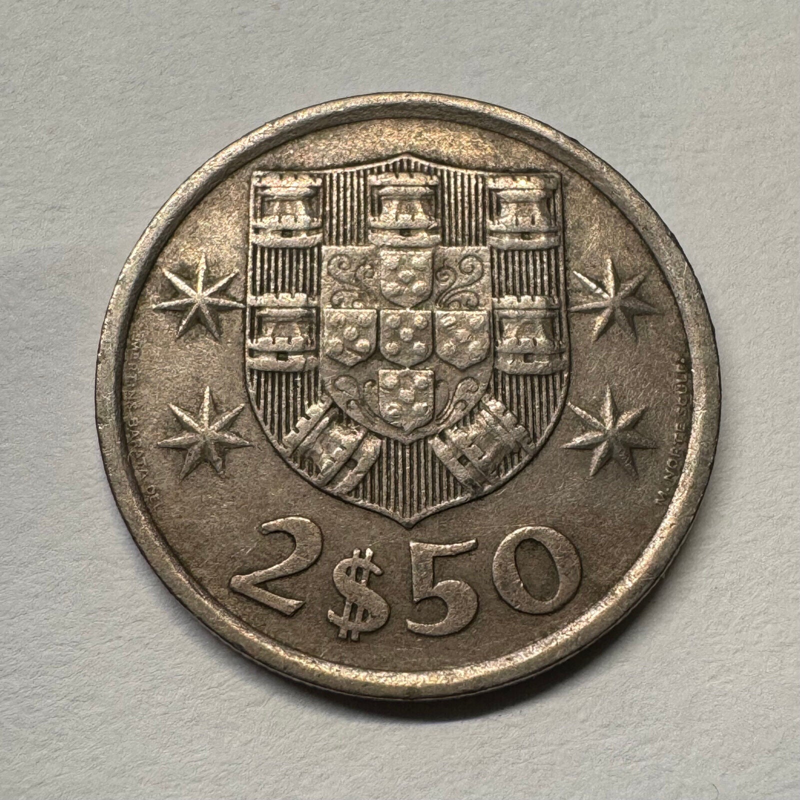 1980 Portugal 2.50 Escudos - Beautiful Coin - #B-056
