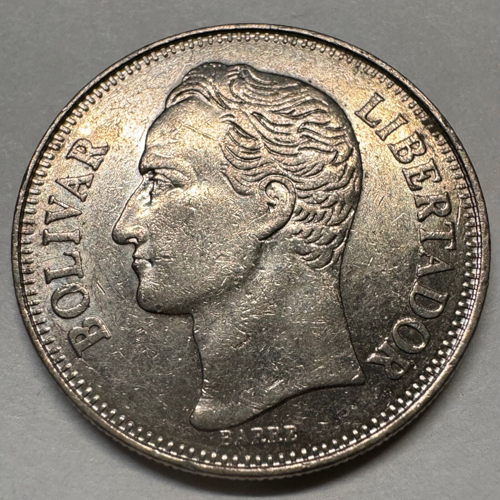 1990 Venezuela 1 Bolivar - Beautiful Coin - #A-062