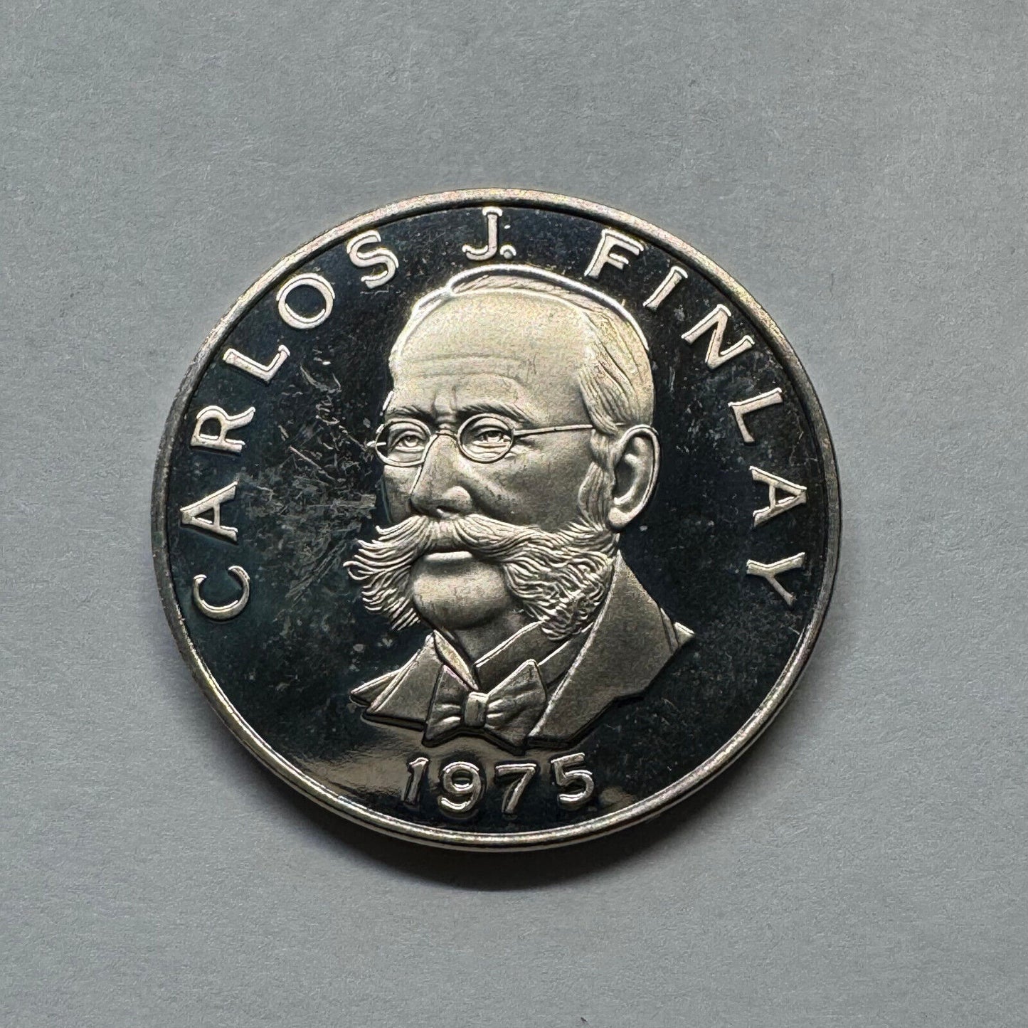 1975 Panama 5 Centesimos - Carlos Finlay - Beautiful Coin - #B-033