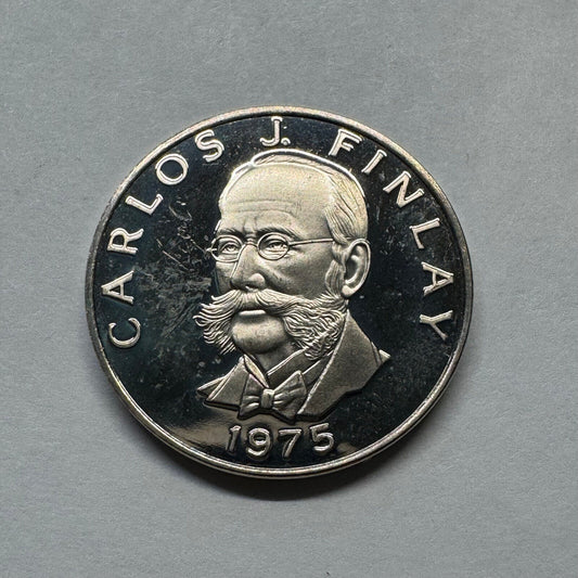 1975 Panama 5 Centesimos - Carlos Finlay - Beautiful Coin - #B-033
