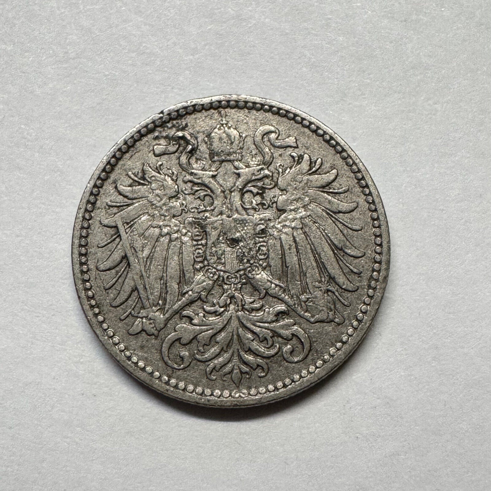 1895 Austria 10 Heller - Beautiful Coin - #B-016