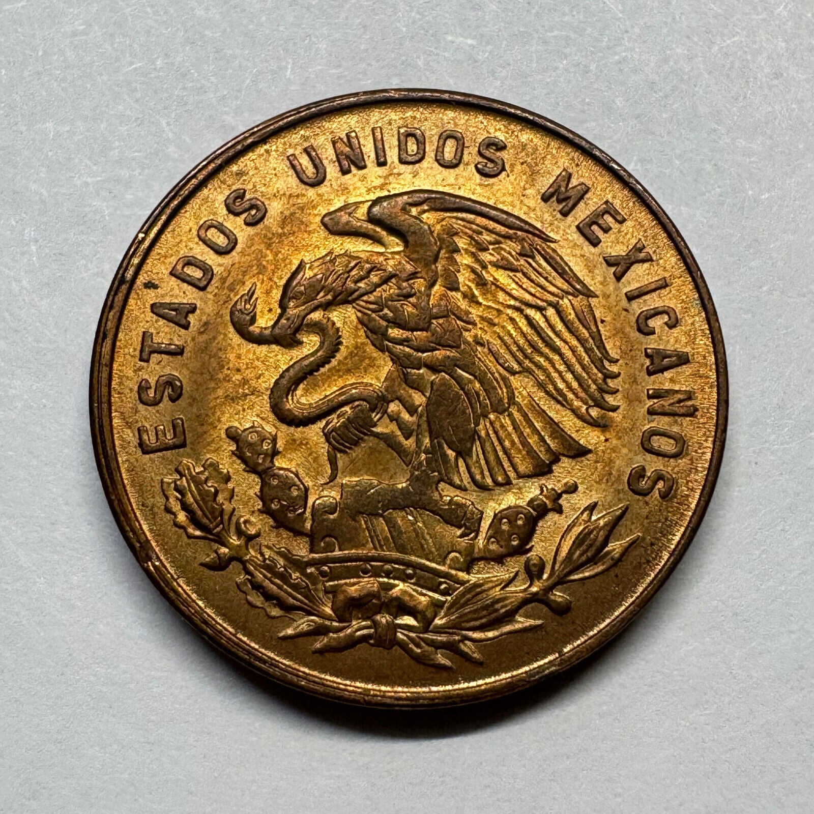 1964 Mexico 5 Centavos - Beautiful Coin - #B-034