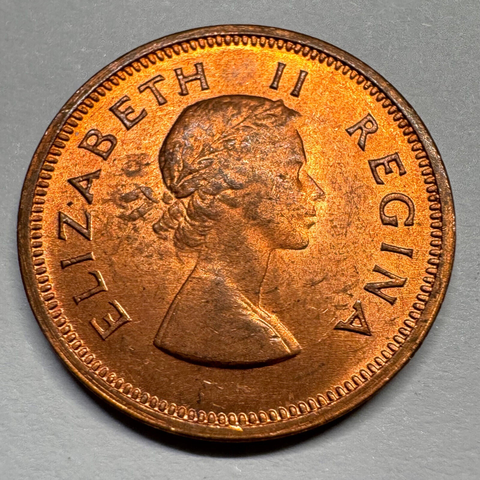 1960 South Africa 1/4 Penny - Beautiful Coin - #A-020