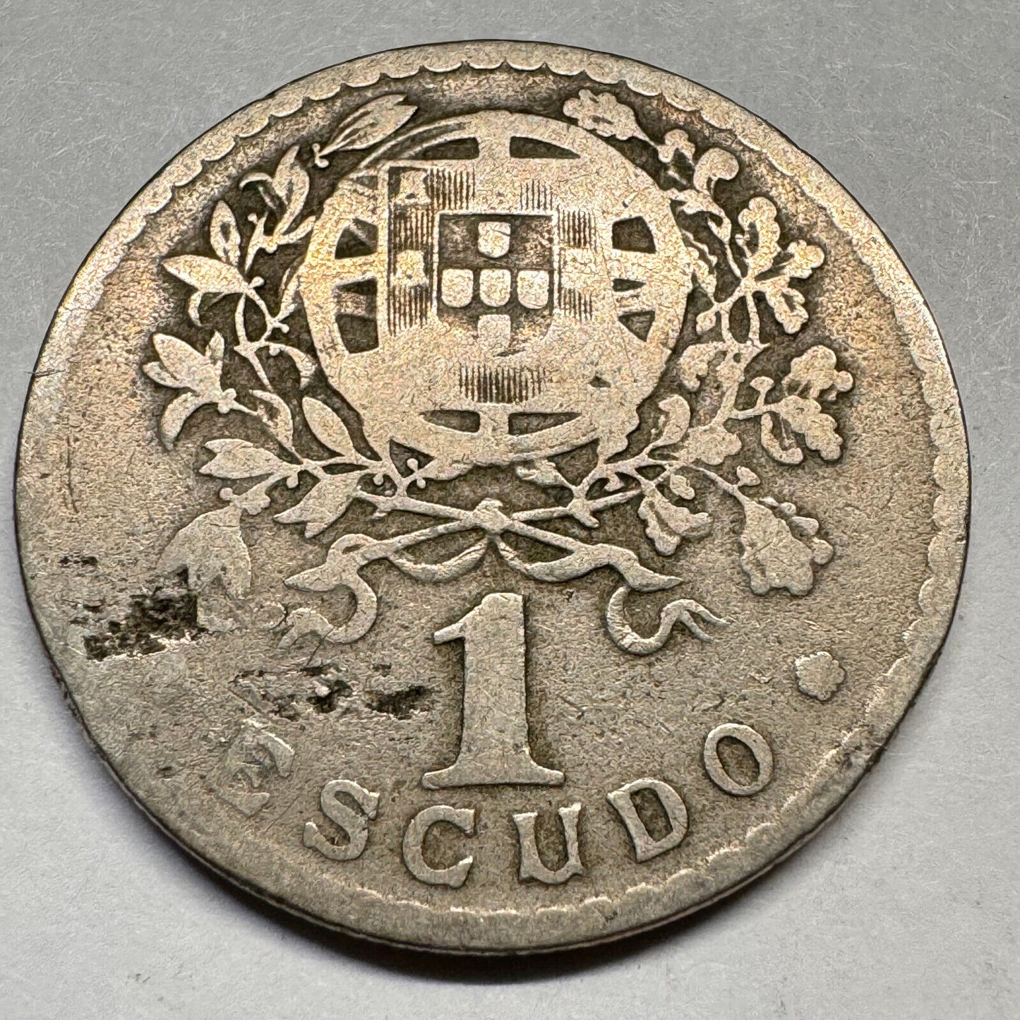 1928 Portugal 1 Escudo - Beautiful Coin - #A-057