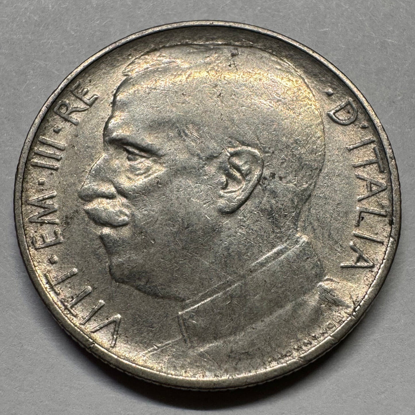 1925 Italy 50 Centesimi - Beautiful Coin - #A-072