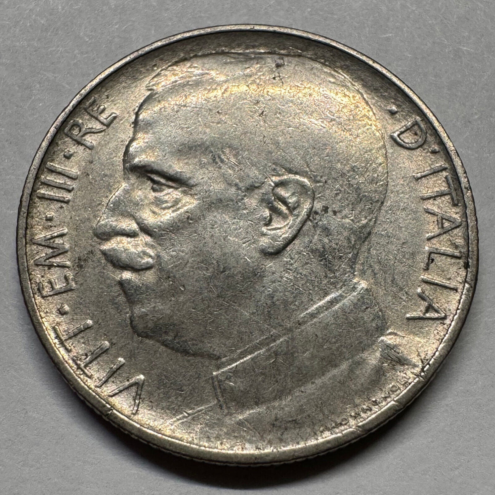 1925 Italy 50 Centesimi - Beautiful Coin - #A-072