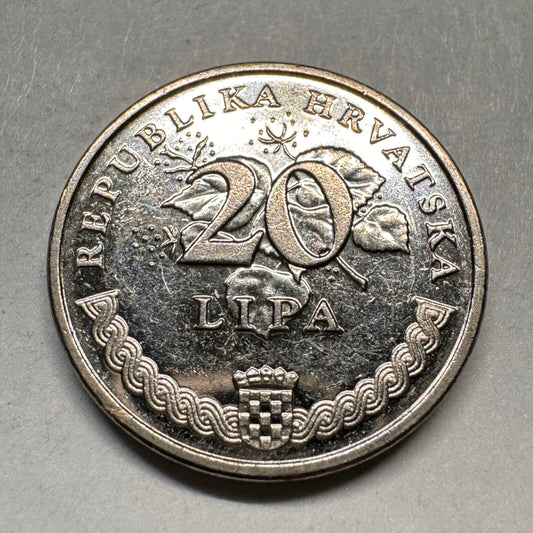 1999 Croatia  20 Lipa - Beautiful Coin - #A-016