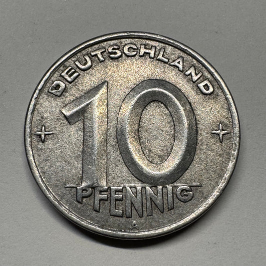1949 Germany 10 Pfennig - Beautiful Coin - #B-055