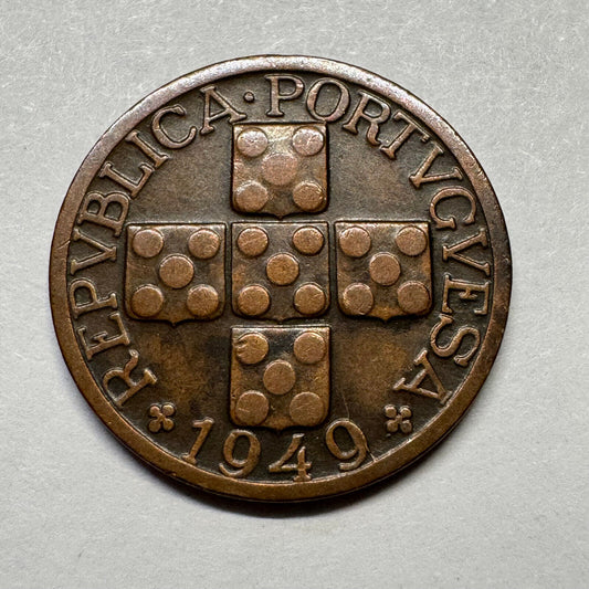 1949 Portugal 20 Centavos - Beautiful Coin - #B-027