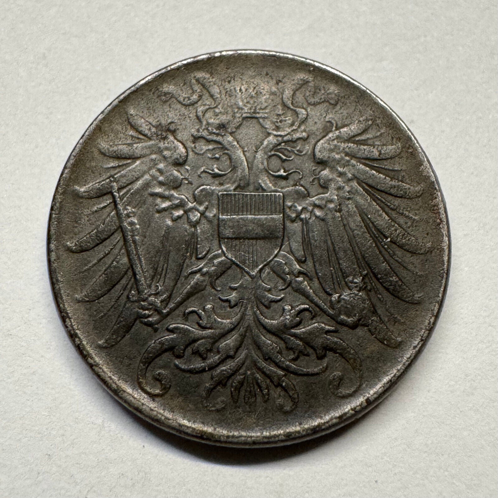 1918 Austria 2 Heller - Beautiful Coin - #B-051