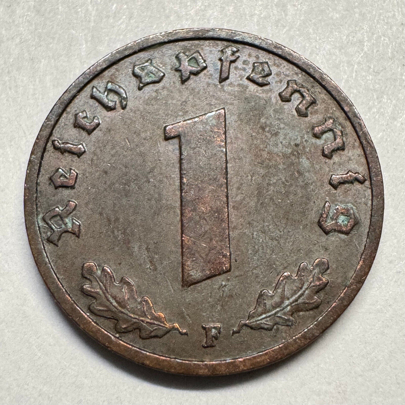 1937 Germany 1 Pfennig - Beautiful Coin - #A-083