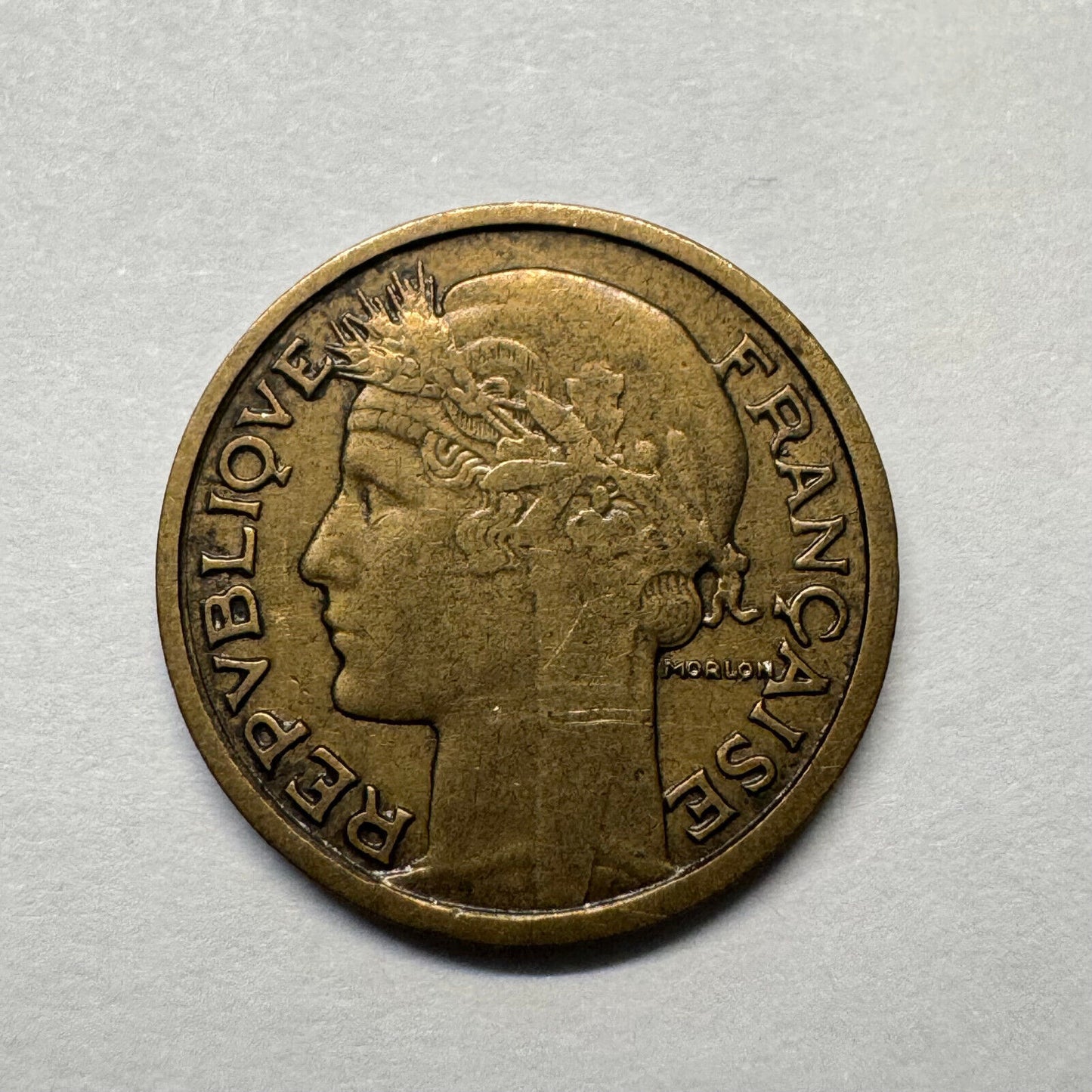 1938 France 50 Centimes - Beautiful Coin - #B-012