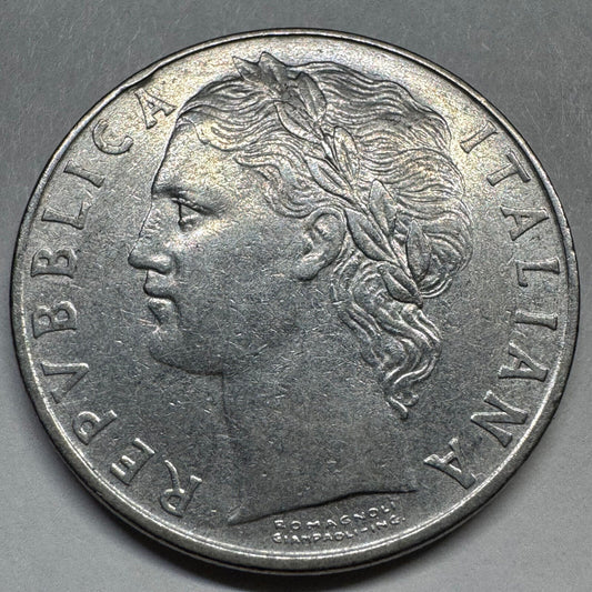 1958 Italy 100 Lire - Beautiful Coin - #A-069