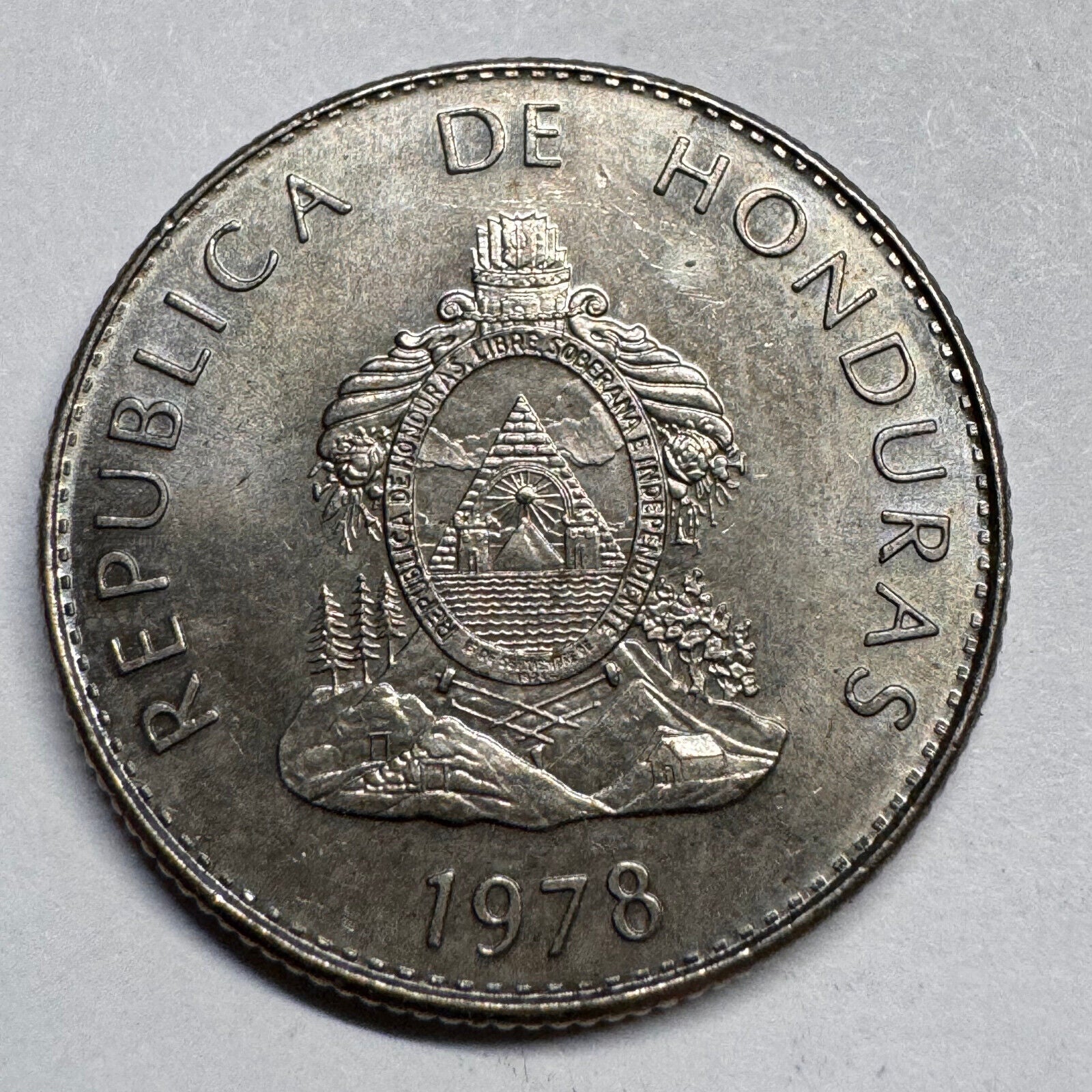 1978 Honduras 50 Centavos - Beautiful Coin - #A-053