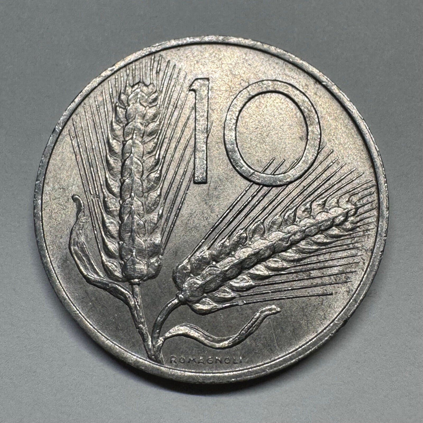 1972 Italy 10 Lire - Beautiful Coin - #B-060