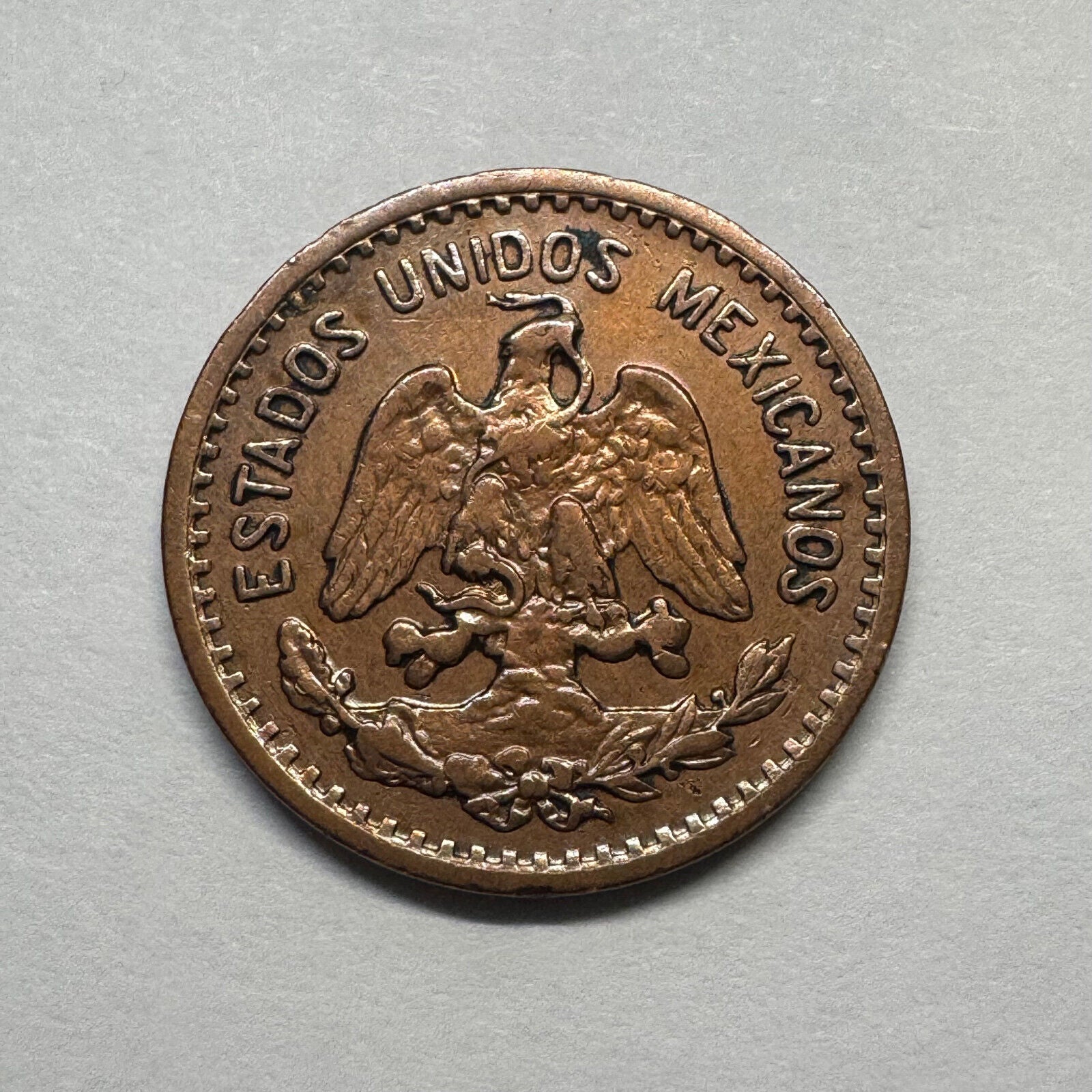 1939 Mexico 1 Cent - Beautiful Coin - #B-012