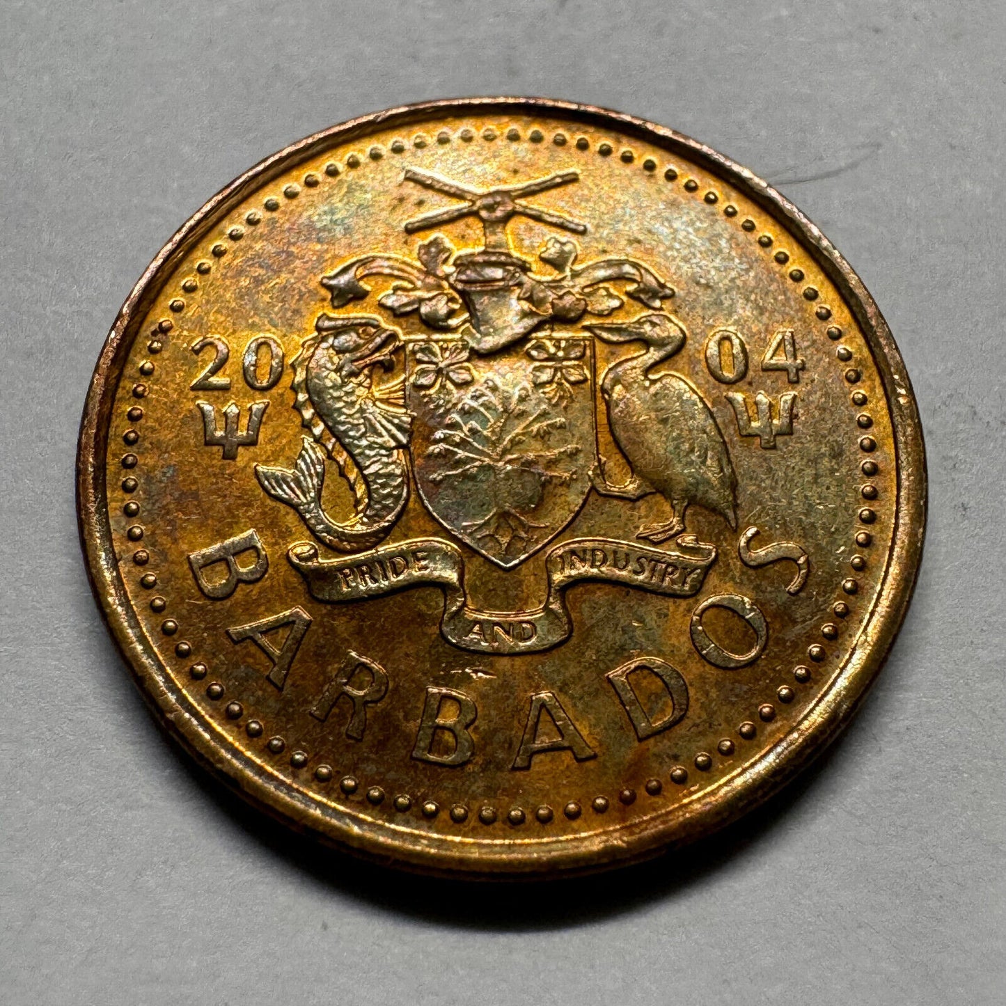 2004 Barbados 5 Cents - Beautiful Coin - #A-012