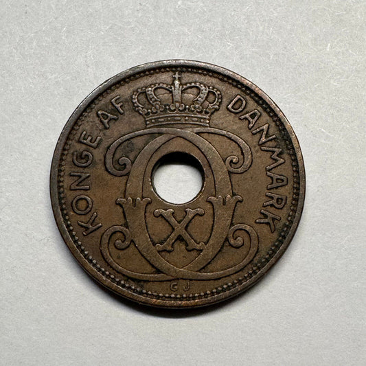 1936 Denmark 2 Ore - Beautiful Coin - #B-035