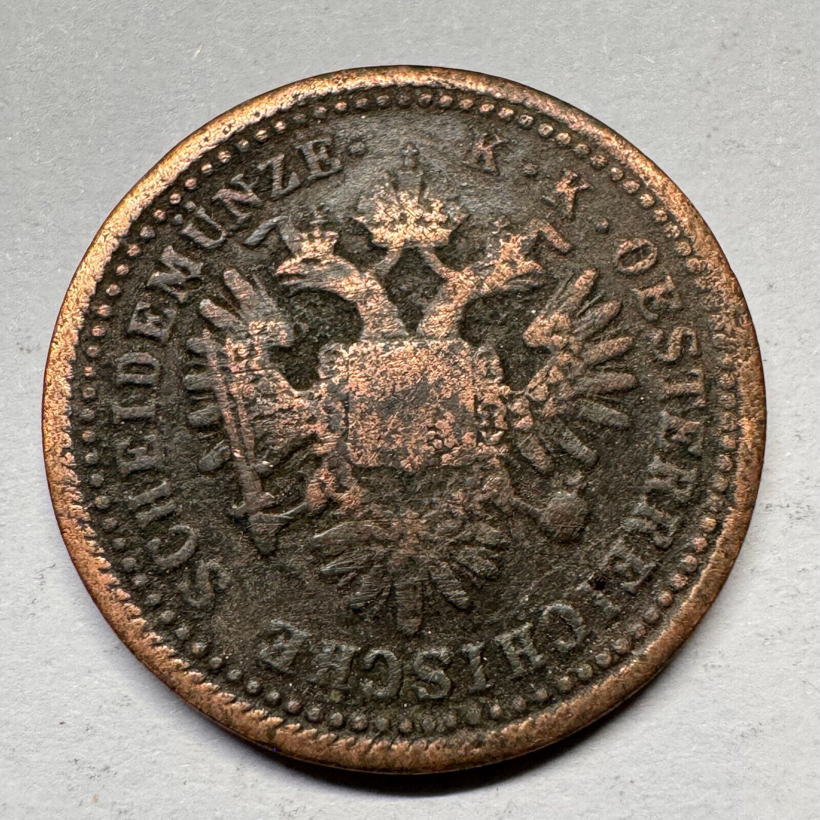 1851 Austria 1 Kreuzer - A - Beautiful Coin - #A-020