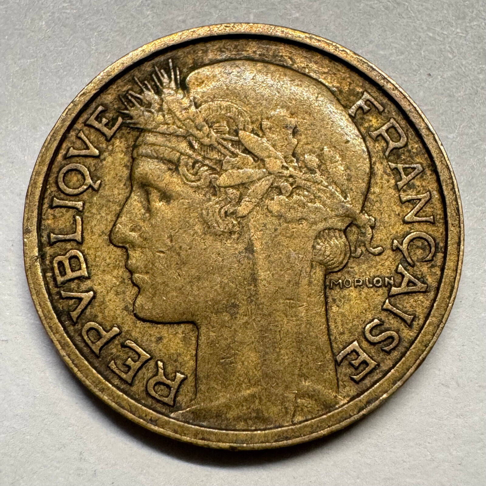 1936 France 50 Centimes - Beautiful Coin - #A-077
