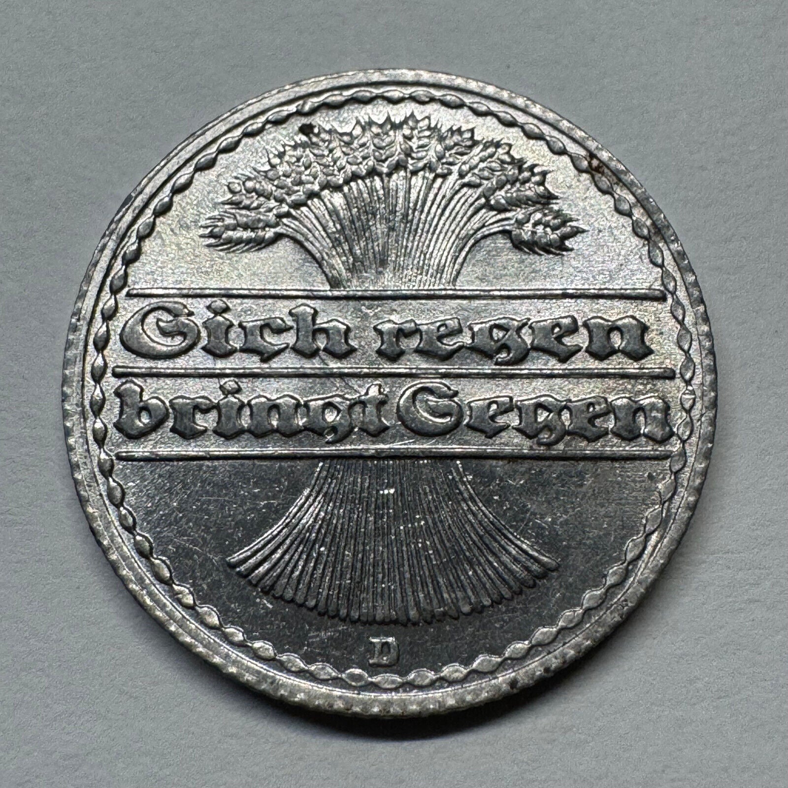 1920 Germany 50 Pfennig - Beautiful Coin - #B-043